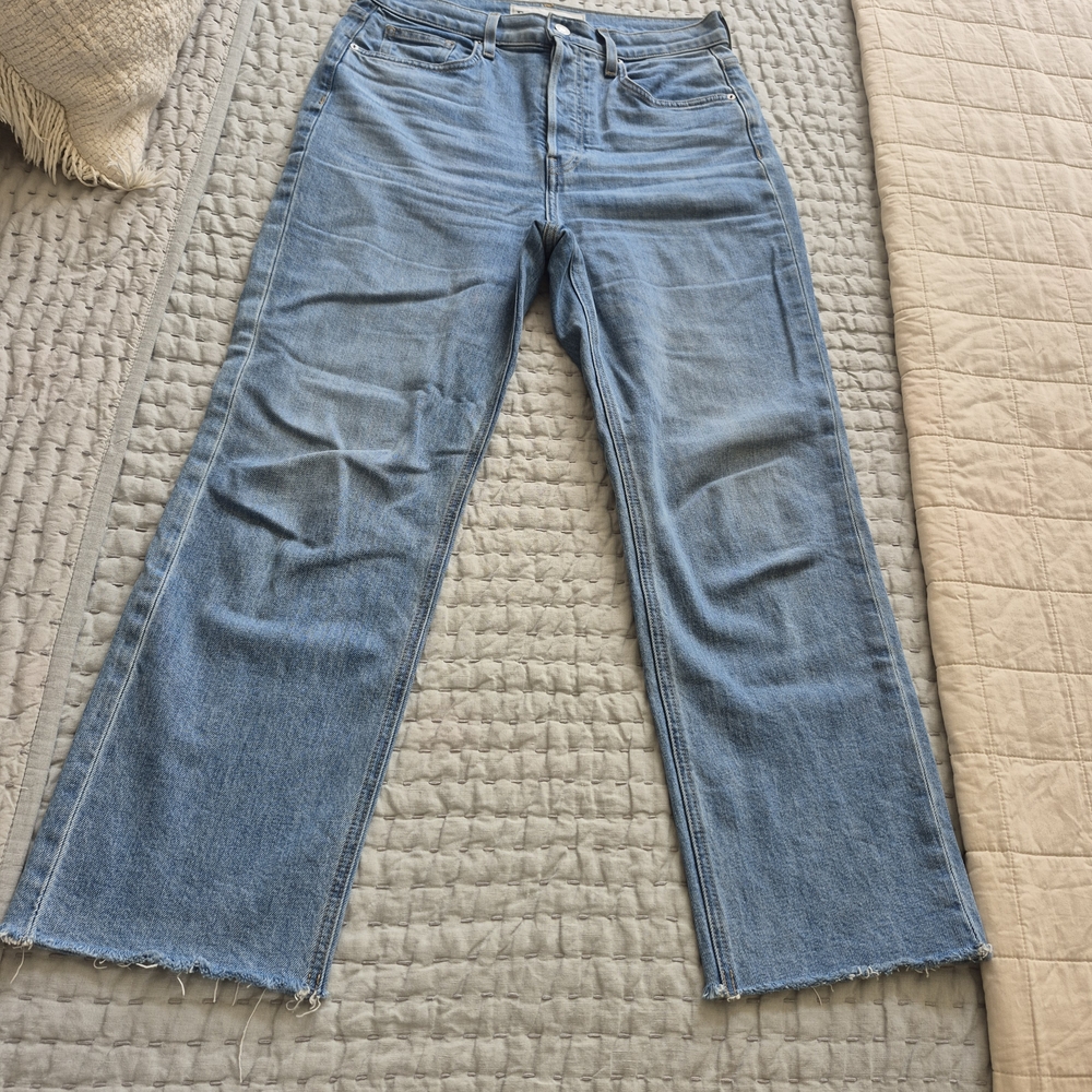 Frank & Eileen Light Blue Straight Leg Jeans